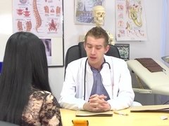 デカチン, デカパイ, カップル, 中出し, 医者, ハードコア, Hd, 自然山雀