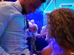 Big tits Sex Orgy public