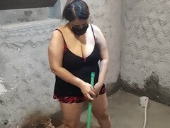 アジア人, デカ尻, インド人, 淫乱熟女, 母, 裸, ヌード, 義母