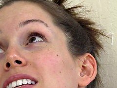 Closeup of a cumshot RIGHT IN MY EYE