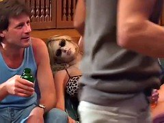 Tetas grandes, Grupo, Fiesta, Trio