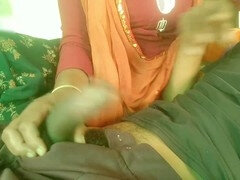 Step sister taught to handle and ride a thick cock