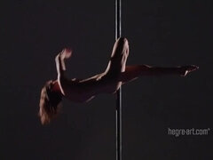 Mya: Brunette Pole Dance Goddess with Bigger Booty & Small Breasts