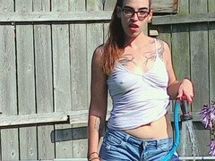 Amateur, Anal, Extremo, Pedorrearse, Al aire libre, Adolescente