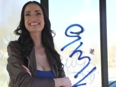 デカパイ, フェラチオ, 茶髪の, イく瞬間, チン, 手コキする, 熟年, 現実