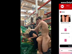 Risky sex in a public warehouse