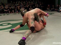 RD 4/4 of Feb's Live Tag Team Match: Losers Sexually Destroyed, Fisted, and Strap-on Fucked