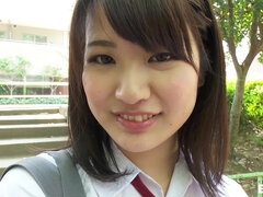 アジア人, 日本人, キス, オナニー, ハメ撮り, オマンコ, 女子高生, オッパイの