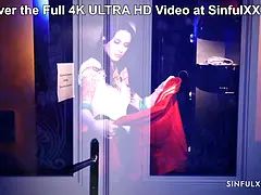SinfulXXX Stewardess Subil Arch and Anna de Ville Heat up in the Cockpit