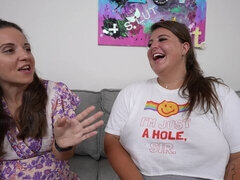 Wohlbeleibte schöne frauen, Braunhaarige, Ehemann