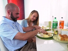 美女, ブロンド, フェラチオ, ハードコア