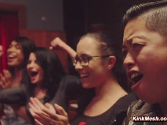 In den arsch, Schwanz, Domination, Fetisch, Gruppensex, Hardcore, Sklave, Strapon