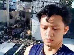 Amateur, Asiático, Gay, Masturbación, Al aire libre, Público, Tatuaje, Adolescente