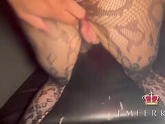 POV BBC fucks blonde wife with big ass in swingers club - Deny Barbie gets creampie