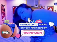 Enthousiasteling, Anaal, Aziatisch, Kont, Grote kont, Bruinharig, Hardcore, Masturbatie