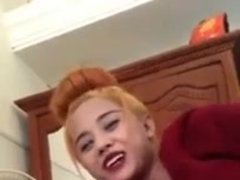 Enthousiasteling, Blond, Pijpbeurt, Lul, Roodharige vrouw, Student, Tiener, Webcamera