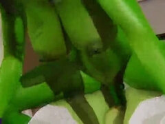 Futa Fiona Fucked Hard by She Hulk - Shrek Creampie & Big Tits 3D Porn