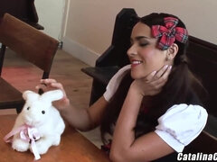 Gros cul, Sucer une bite, Grosse, Hard, Élève, Fessée, Jarretelles, Professeur