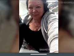 Maduro, Desnudo, Público, Coño, Tetas