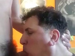 Me and the Turkish young man gave a blowjob