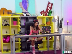 18 jaar, Pijpbeurt, Latijnse vrouw, Klein, Gezichtspunt, Realiteit, Zuigen, Tiener