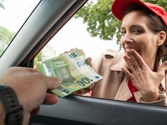 Kont, Grote lul, Pijpbeurt, Hondjeshouding, Geld, Natuurlijke tieten, Mager, Tieten likken