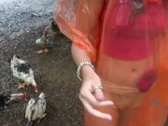 Enthousiasteling, Strand, Bruinharig, Vriendin, Kut duiken, Sokken, Spuiten, Tieten likken