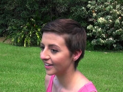 Morena, Corridas faciales, Pajear, Al aire libre