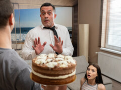 Renato and Matty are fucking while her man is not at home