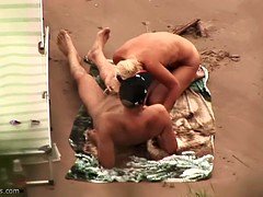 Strand, Blond, Moeder die ik wil neuken, Zuigen, Bekijker