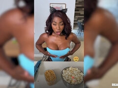 Tetas grandes, Negro, Corrida, Corridas faciales, Penetracion con puños, Sexo duro, Interracial, Monstruo