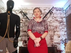 German MILF Domina Julina Extreme BDSM Anal Rosette Slave 4K POV