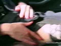 Enthousiasteling, Pijpbeurt, Stel, Hardcore, Hd, Openbaar, Geschoren, Kousen