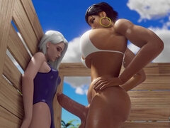 Anal, Gros cul, Gros seins, Sucer une bite, Branlette thaïlandaise, Hd, Pov, Transsexuelle