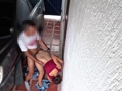 Mamada, Autobús, Pareja, Casero, Leche, Público