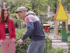 18 jahre, Leie, Blasen, Spermaladung, Fetisch, Hardcore, Rotschopf, Russisch