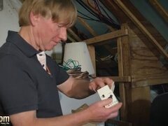 イく瞬間, バック, 祖父, ハードコア, 熟年, オマンコ, フェラする, ティーン