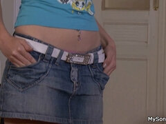 茶髪の, チェコ, チン, 彼女, Hd, なめる, 馬乗り, 剃毛