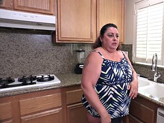 Anal, Gros seins, Sucer une bite, Rondelette, Tir de sperme, Grosse, Mature, Épouse