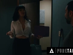 Gros seins, Gorge profonde, Queue, En levrette, Bureau, Chevaucher, Rugueux, Tabou