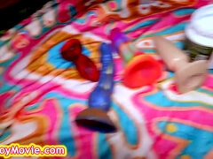 アナル, アジア人, お尻, 指いじり, レディボーイ, ハメ撮り, タイ, おもちゃ