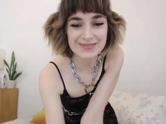Brunette brune, Fait maison, Lingerie, Masturbation, Petite femme, Chatte, Adolescente, Nénés