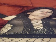 Amateur, Pies, Hembra, Casero, Coño, Flaco, Spandex, Medias largas