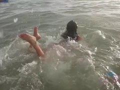 Leie, Sperma im mund, Nackt, Pov, Öffentlich, Muschi, Spanner, Nass