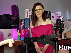 Leie, Dildo, Hardcore, Dürr, Erotischer film, Titten, Spielzeuge