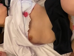 Asiatisch, Arsch, Japanische massage, Muschi, Schüchtern, Jungendliche (18+), Titten