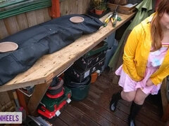 Anaal, Laarzen, Gevangen, Fetisj, Buiten, Rubebrstof, Slet, Taboe