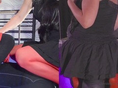 Bondage discipline sadomasochisme, Dominatie, Voeten, Vernedering, Moeder die ik wil neuken, Meesteres, Nylonstof, Slaaf