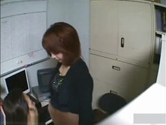 Leie, Asiatisch, Blasen, Japanische massage, Realität, Spanner