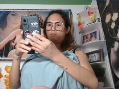 Grosse bite, Philippine, Masturbation, Webcam